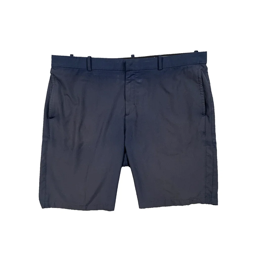 Nike Shorts Mens 40 Navy Flex Performance Athletic Sweat Wicking Golf Chino